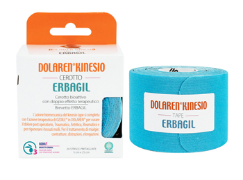 DOLAREN KINESI EMULGEL CEROTTO TERAPEUTICO BLU 5X25 CM IN ROTOLO - Pharmaleader