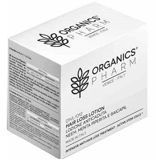 ORGANICS PHARM HAIR LOSS LOTION NEEM OIL-PEPPERMINT-BAICAPIL 12 FIALE DA 6 ML - Pharmaleader