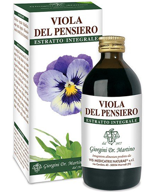 VIOLA DEL PENSIERO ESTRATTO INTEGRALE 200 ML - Pharmaleader