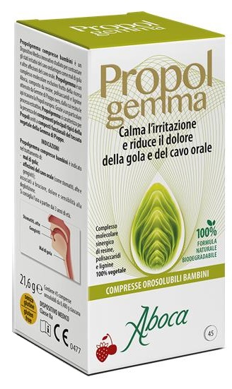 PROPOLGEMMA BAMBINI 45 COMPRESSE OROSOLUBILI 480 MG - Pharmaleader