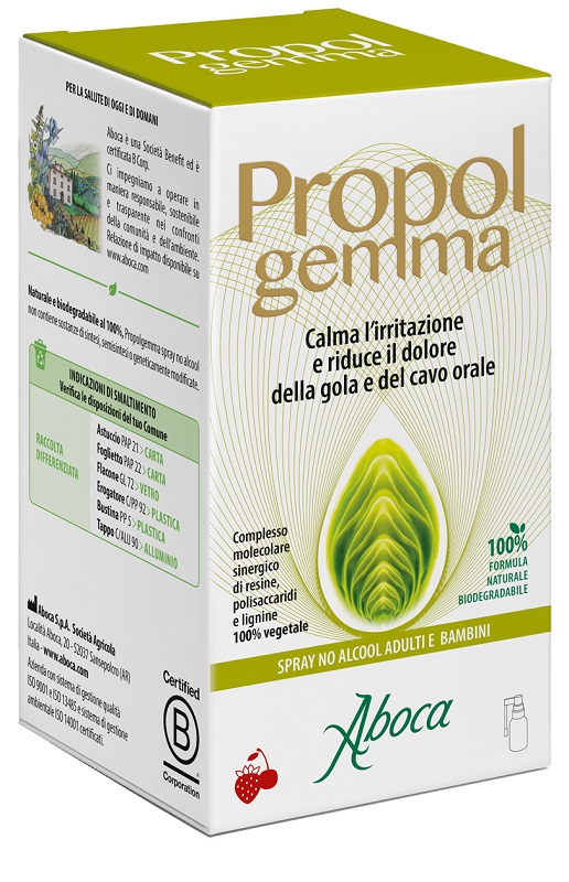 PROPOLGEMMA SPRAY NO ALCOOL BAMBINI E ADULTI 30 ML - Pharmaleader