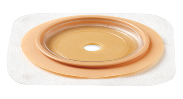 PLACCA NATURA+ PIANA RITAGLIABILE IN IDROCOLLOIDE STOMAHESIVE E CEROTTO POROSO FLANGIA 70 MM 5 PEZZI - Pharmaleader