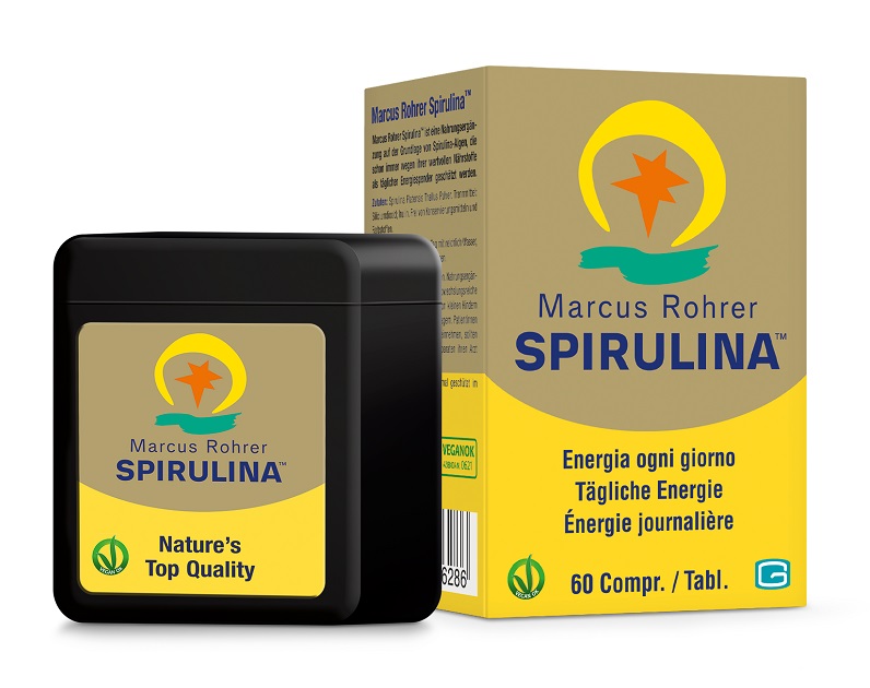 SPIRULINA MARCUS ROHRER TASCABILE 60 COMPRESSE - Pharmaleader