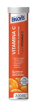 ERGOVIS VIT C 1000MG 20 COMPRESSE EFFERVESCENTI - Pharmaleader