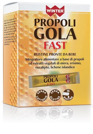 WINTER PROPOLI GOLA FAST 15 BUSTINE - Pharmaleader