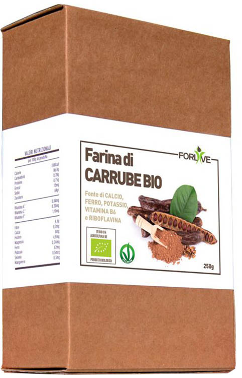 FARINA DI CARRUBE BIO 250 G - Pharmaleader