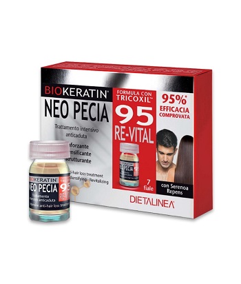 BIOKERATIN NEO PECIA 95 RE-VITAL TRATTAMENTO INTENSIVO ANTICADUTA 7 FIALE DA 3 ML - Pharmaleader