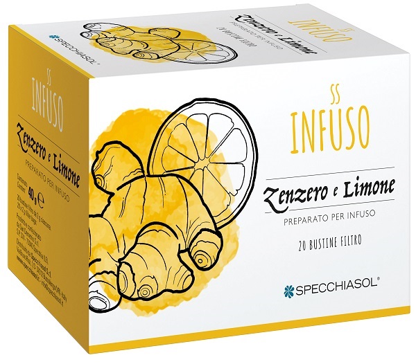 INFUSO TISANA ZENZERO + LIMONE 20 FILTRI - Pharmaleader