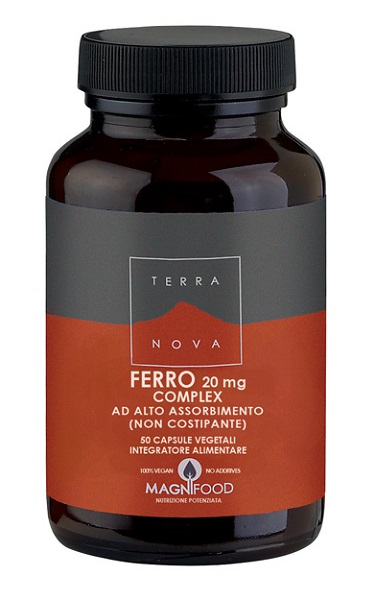 COMPLESSO DI FERRO AD ALTO ASSORBIMENTO 20 MG 50 CAPSULE - Pharmaleader