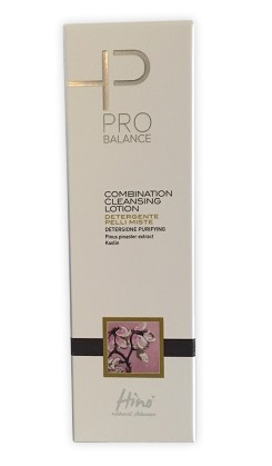 HINO NATURAL SKINCARE PRO BALANCE COMBINATION CLEANSING LOTION DETERGENTE PELLI MISTE 200 ML - Pharmaleader