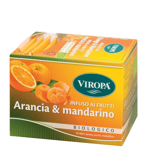 VIROPA ARANCIA & MANDARINO BIO INFUSO 15 FILTRI DA 2,5 G - Pharmaleader
