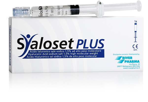 SIRINGA INTRA-ARTICOLARE SYALOSET PLUS ACIDO IALURONICO SALE SODICO 1,5% AD ALTO PESO MOLECOLARE 4 ML - Pharmaleader