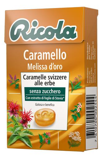 RICOLA HERB-CARAMEL 50 G - Pharmaleader