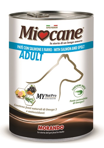 MIOCANE PATE' SALMONE E FARRO - Pharmaleader