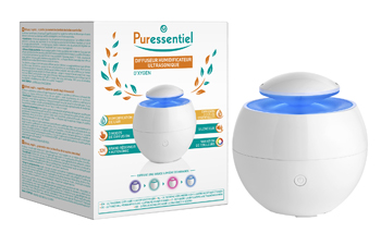 PURESSENTIEL DIFFUSORE UMIDIFICATORE ULTRASONICO O'XYGEN - Pharmaleader