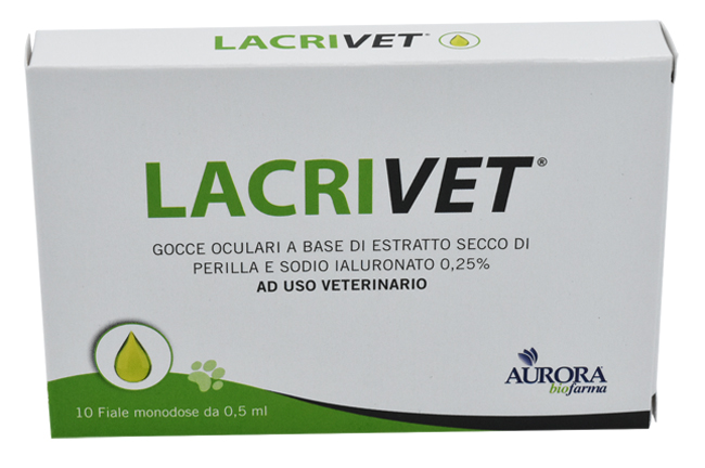 LACRIVET GOCCE OCULARI STRIP 10 FLACONCINI 0,5 ML - Pharmaleader