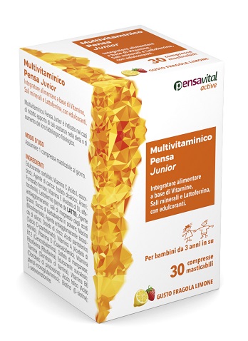 MULTIVITAMINICO PENSA JUNIOR 30 COMPRESSE MASTICABILI - Pharmaleader