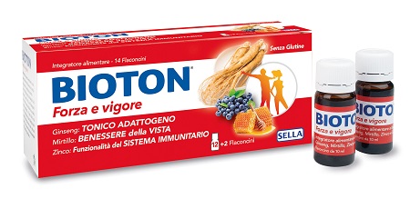 BIOTON GINSENG FORZA VIG 14 FLACONCINI - Pharmaleader