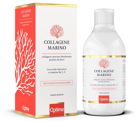 COLLAGENE MARINO IDROLIZZATO LIQUIDO PRONTO DA BERE 500 ML - Pharmaleader
