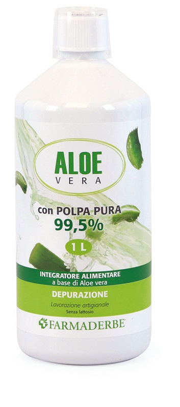 ALOE VERA SUCCO DI ALOE VERA POLPA PURA 1000 ML - Pharmaleader