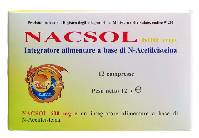 NACSOL 12 COMPRESSE - Pharmaleader
