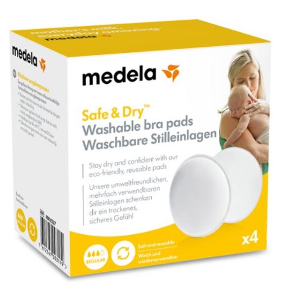 SAFE & DRY COPPETTA ASSORBILATTE LAVABILE 4 PEZZI - Pharmaleader