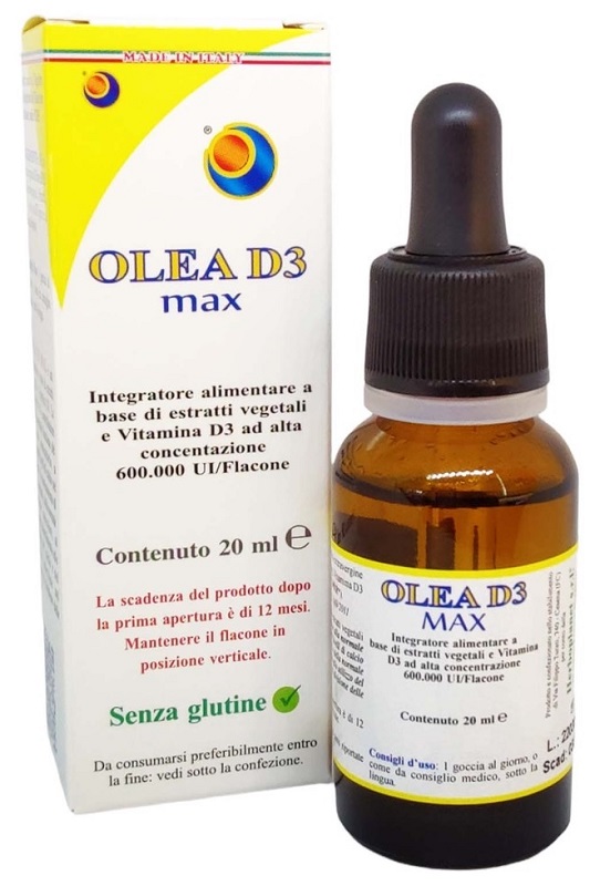 OLEA D3 MAX GOCCE 20 ML - Pharmaleader