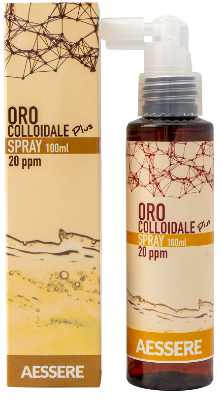 ORO COLLOIDALE PLUS SPRAY 20PPM 100 ML - Pharmaleader