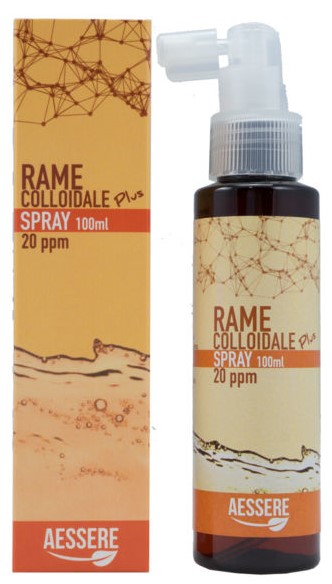 RAME COLLOIDALE PLUS SPRAY 20PPM 100 ML - Pharmaleader