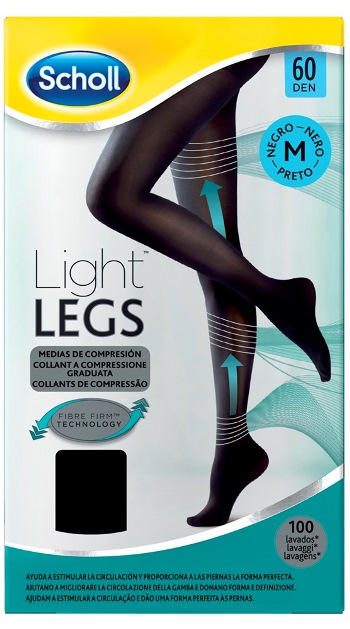 SCHOLL LIGHTLEGS 60 DENARI TAGLIA M COLORE NERO 1 PAIO - Pharmaleader