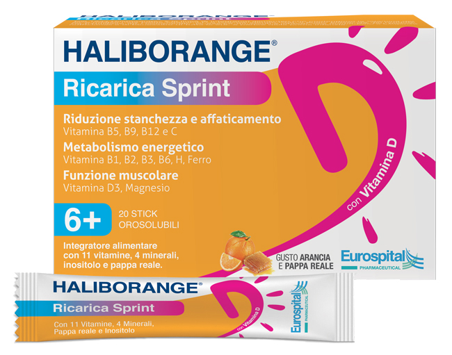 HALIBORANGE RICARICA SPRINT 20 STICK PACK 2 G - Pharmaleader