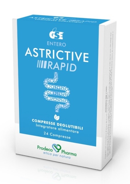 GSE ENTERO ASTRICTIVE RAPID 24 COMPRESSE DEGLUTIBILI - Pharmaleader