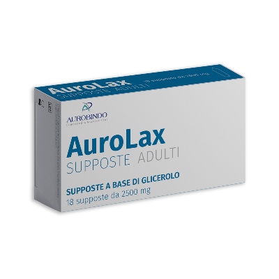 SUPPOSTE AUROLAX GLICEROLO 2500 MG 18 SUPPOSTE - Pharmaleader