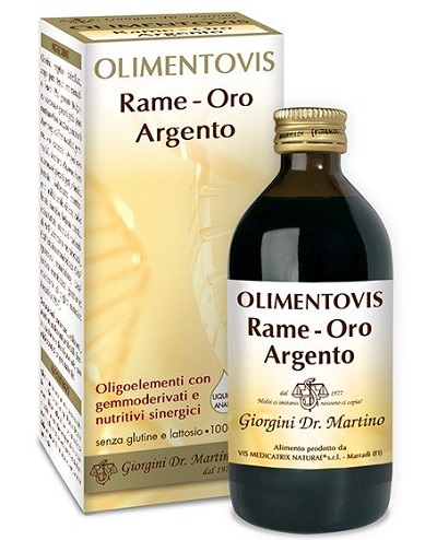RAME ORO ARGENTO OLIMENTOVIS 200 ML - Pharmaleader