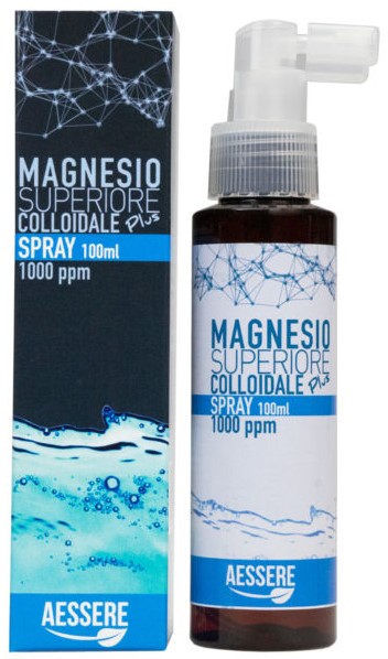 MAGNESIO SUPERIORE COLLOIDALE PLUS SPRAY 1000 PPM 100 ML - Pharmaleader