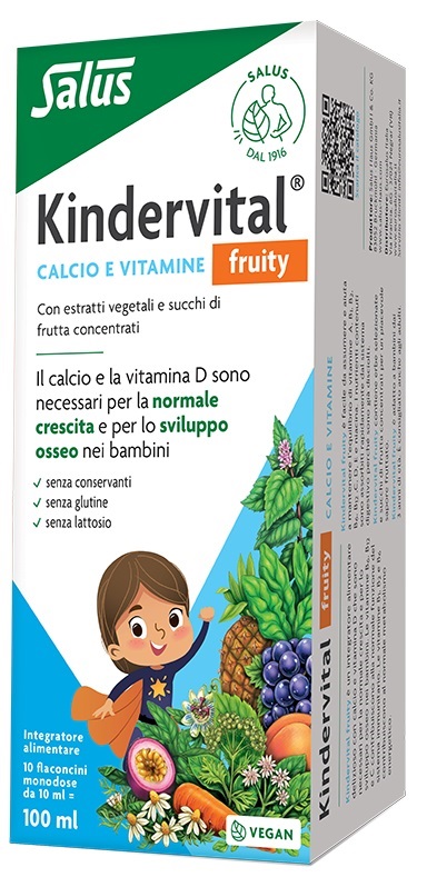 KINDERVITAL FRUITY 10 FLACONCINI DA 10 ML - Pharmaleader