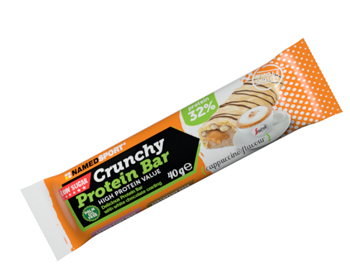 CRUNCHY PROTEINBAR CAPPUCCINO 40 G - Pharmaleader