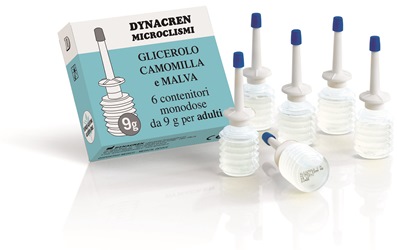DYNACREN MICROCLISMI CAMOMILLA E MALVA 6 PEZZI DA 9 G PER ADULTI - Pharmaleader