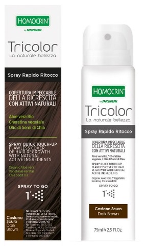 TRICOLOR SPRAY RITOCCO CASTANO SCURO 75 ML - Pharmaleader
