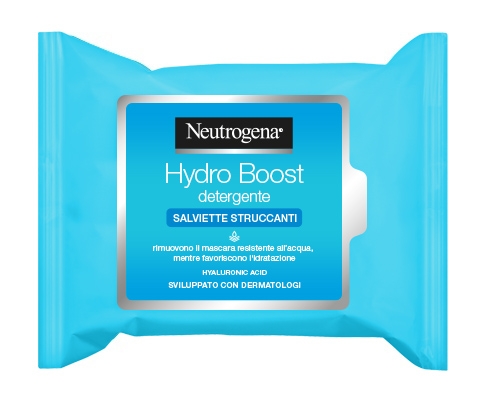 NEUTROGENA HYDRO BOOST SALVIETTE STRUCCANTI 25 PEZZI - Pharmaleader