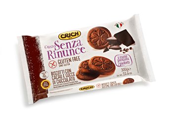 GUSTO SENZA RINUNCE BISCOTTI CACAO E GOCCE DI CIOCCOLATO 300 G - Pharmaleader