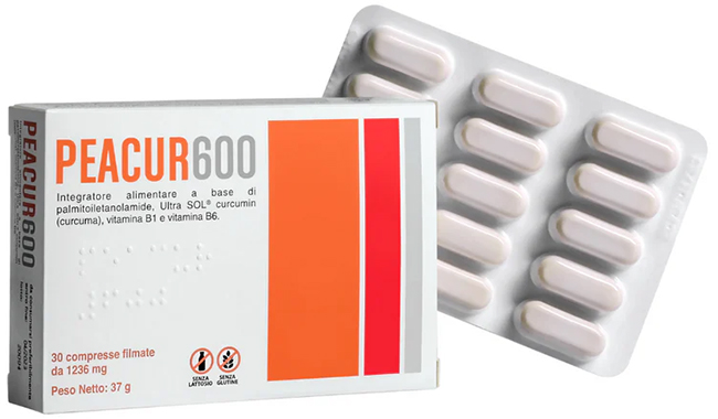 PEACUR 600 30 COMPRESSE 36 G - Pharmaleader