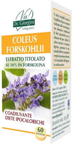 COLEUS FORSKOHLII ESTRATTO TITOLATO 60 PASTIGLIE - Pharmaleader