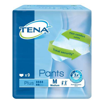 PANNOLONE PULL-UP TENA PANTS PLUS TAGLIA MEDIUM 9 PEZZI - Pharmaleader