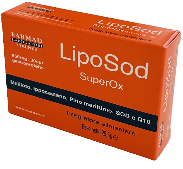 LIPOSOD 850MG 30 COMPRESSE - Pharmaleader