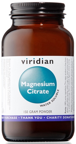 VIRIDIAN MAGNESIUM CITRATE POLVERE 150G VIRIDIAN MAGNESIO CITRATO - Pharmaleader