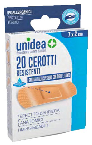 CEROTTO UNIDEA POLIURETANO MEDI 7X2 CM 20 PEZZI - Pharmaleader
