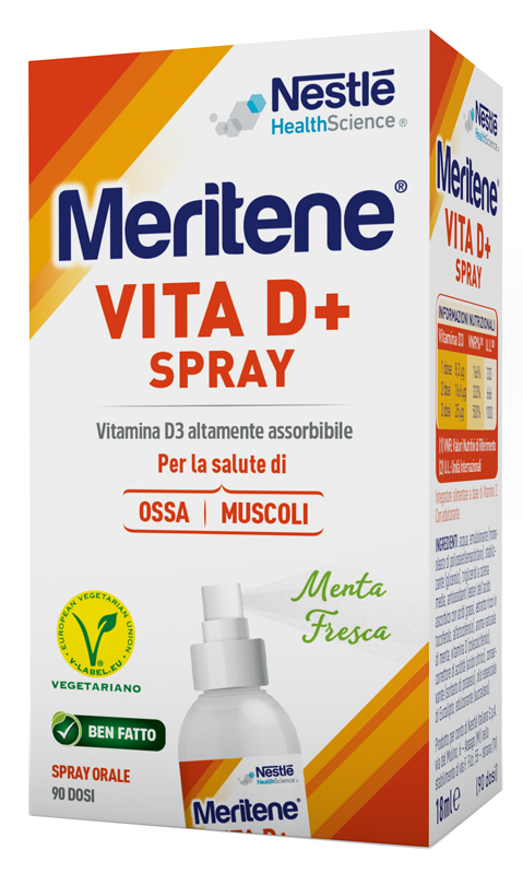 MERITENE VITA D+ SPRAY 18 ML - Pharmaleader