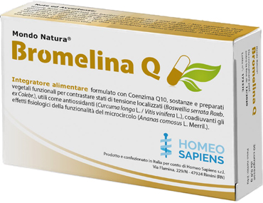 BROMELINA Q MONDO NATURA 30 COMPRESSE - Pharmaleader