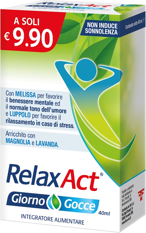 RELAX ACT GIORNO GOCCE 40 ML - Pharmaleader